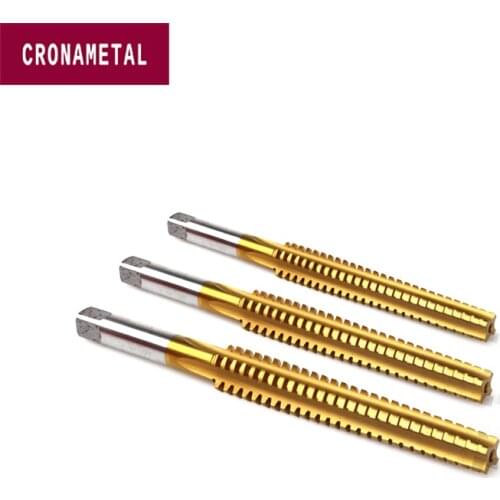 1PC HSS TIN Coating Right Hand Tools TR Metric Machine Screw Tap TR6 TR8 TR10 TR12 TR14 TR16 TR18 TR20 Trapezoidal Thread Tap