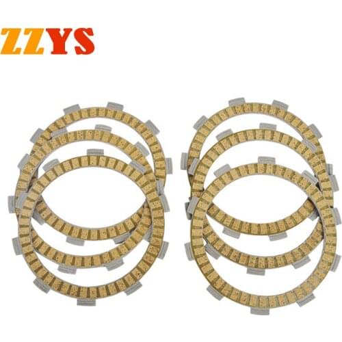 Motorcycle Paper based Clutch Friction Plate Kit For YAMAHA YZ80 DT125 LC DTZ125 Tenere 125 TZR125 YZ 80 DT DTZ 125 TZR 125