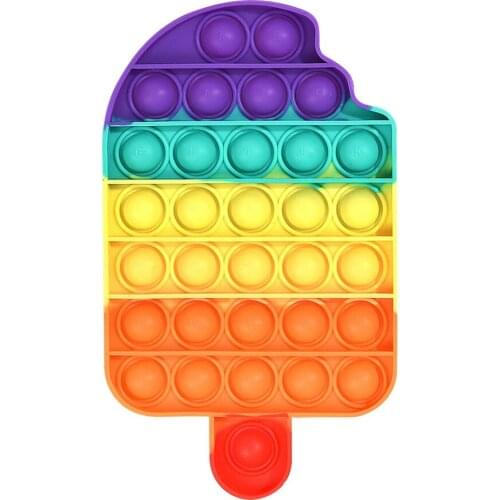 New Push Bubble Fidget Antistress Toys Adult Kids Fidget Toy Anti-stress Fidget Decompression Gifts Autism Special Needs Stress