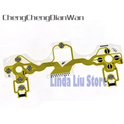 ChengChengDianWan 12pcs 30pcs 200pcs Original new Flexible Ribbon Cable Printed Circuit Conductive Film For PS4 2.0 Controller