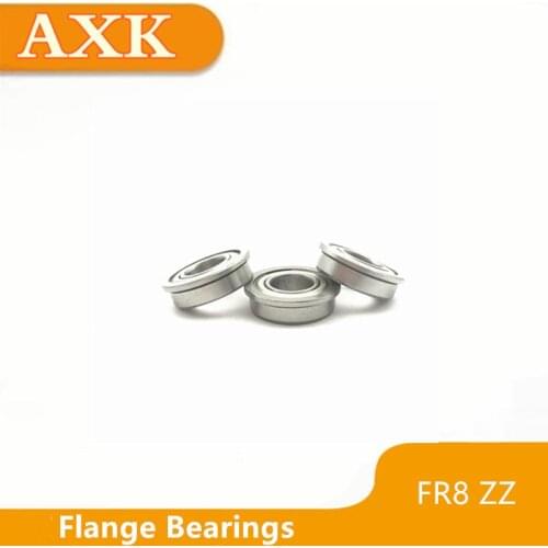 2019 Sale Free Shipping 10 Pcs Fr8zz Bearings Inch Flanged Ball Fr8-2z 12.7*28.575/31.12*7.938(mm) Flange12.7x28.525x7.938mm