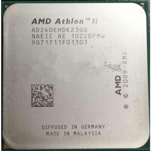 AMD CPU Athlon II X2 240E x2 240E CPU 2.8GHz Socket AM3 Processor 45W Dual-Core scrattered pieces