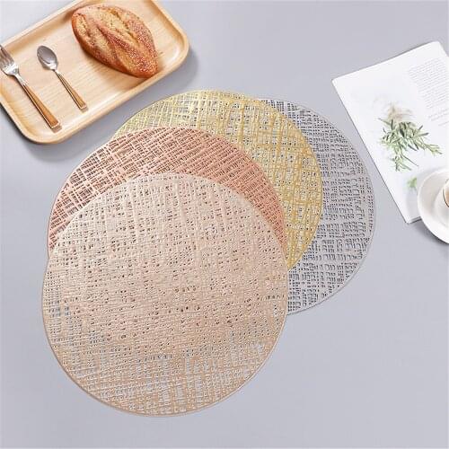 Pvc Hollowed Insulation Coaster Pads Table Bowl Mats Home Christmas Decor Heat Resistant Placemat For Dining Kitchen Decoration