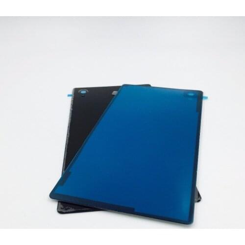 RTBESTOYZ NFC Glass Battery Door Housing Rear Back Cover Spare Parts For Sony Xperia M4 M4 Aqua E2303 E2333 E2353 With NFC
