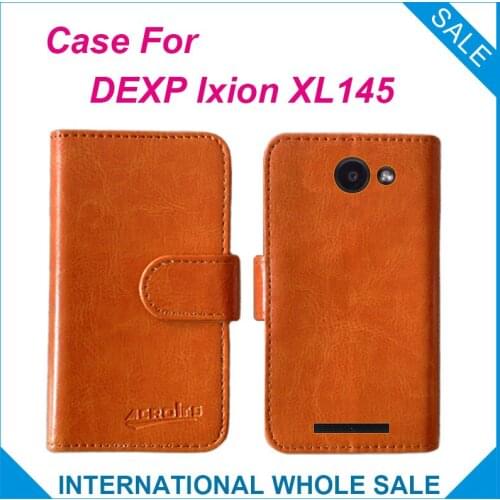 Super Hot! Ixion XL145 DEXP Case, High Quality Factory Price Leather Exclusive Cover For DEXP Ixion XL145 Snatch Case tracking