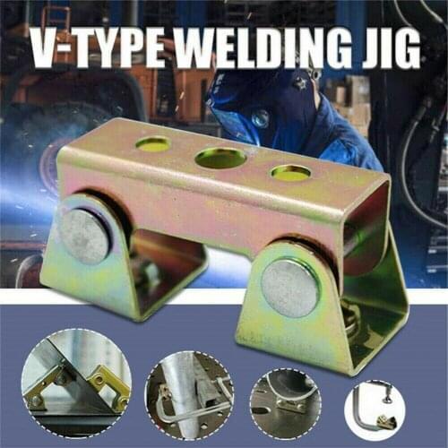 Welding Clamp V Type Magnetic Stainless Steel DIY Repair Tool for Cabinet Magnet Design Durable and Practical Use