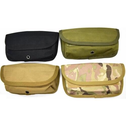 Tactical Molle 12-hole Ammunition Bag Hunting Vest Pistol Magazine Pouch Nylon Multifunctional Bullet Case