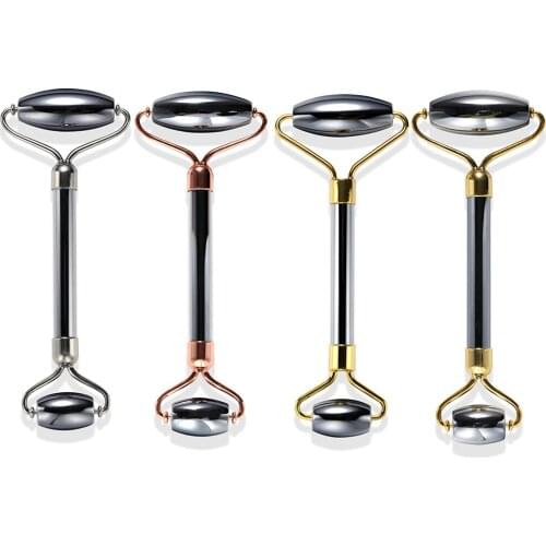 Terahertz Energy Massager for Face Natural Jade Facial Massage Roller Slimming Lift Devices Woman Beauty Body Neck Skincare Tool