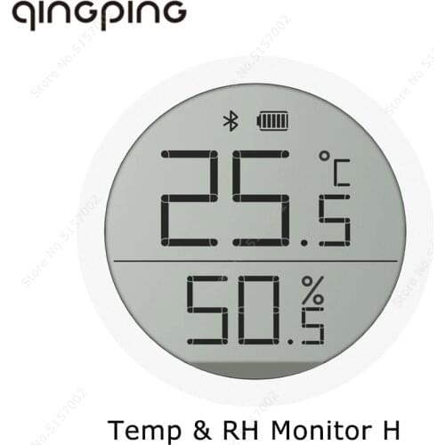 Youpin Cleargrass Qingping Thermometer Hygrometer H Version Temperature Humidity Sensor Supports for Apple HomeKit