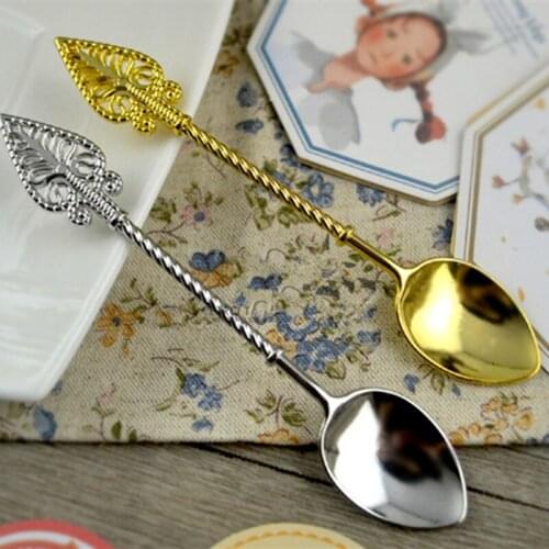 Byzantine medieval archaic staff coffee spoon mixing spoon dessert spoon