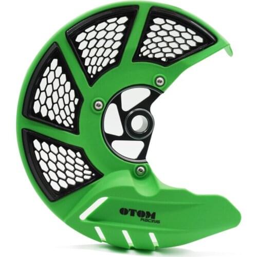 Motorcycle brake disk protective shield for KX125/250F 06-08 KX250F.450F 06-17 KLX450R 08-15