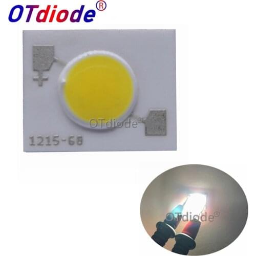 1PCS 5W COB LED EVERLIGHT Lamp Light Bulb Pure White COB Led DIODE Chip Light for DIY/Bulb Light Super Bright