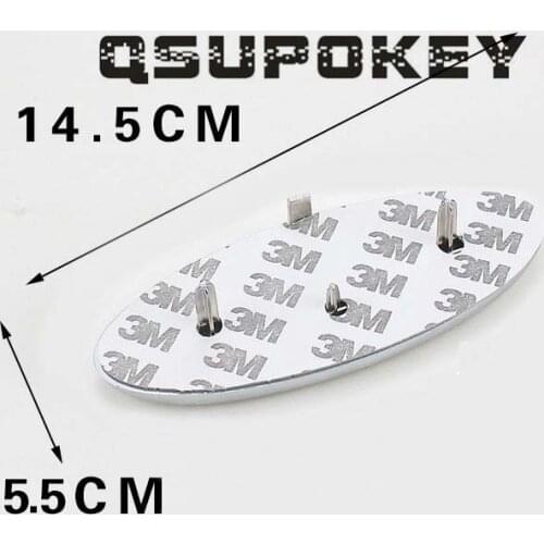 14.5cm*5.5cm blue logo Fox Carnival rear tail car 1 2 3 5 6 7