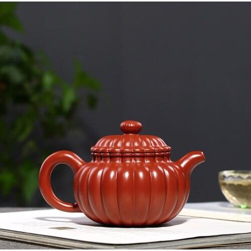 310ml large He Ling Zisha teapot batch of raw ore teapot tendons kung fu tea set tea sets