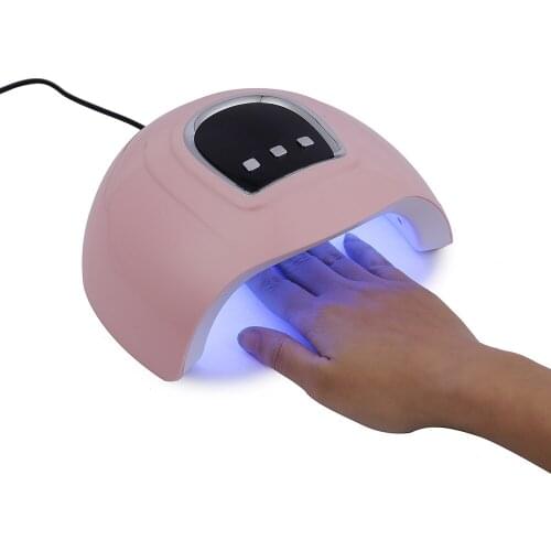 36W SUN X4 UV/LED Nail Lamp Pink Machine 30S/60S/90S Professional Nail Dryer With LED Display For Gel Polish Nail Art Tools