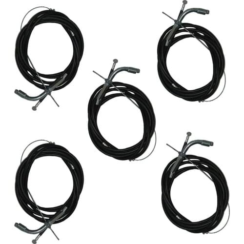 5pcs Throttle Cable Clutch Cable For 66cc 80cc Engine Moped Bike Cart Accessory
