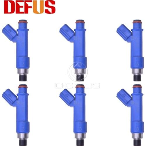 6x Fuel Injector 23250-21040 For Toyota Yaris 2006-2016 Corolla 2000-2015 23209-21040 Car Nozzle Injection Engine Valves Petrol