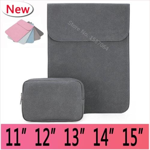 PU Laptop Sleeve Bag case For Macbook Air Pro 11 12 13 14 15 inch for HP`DELL`LENOVO`ACER`TOSHIBA`XiaoMi`FUJITSU Women Men Cover