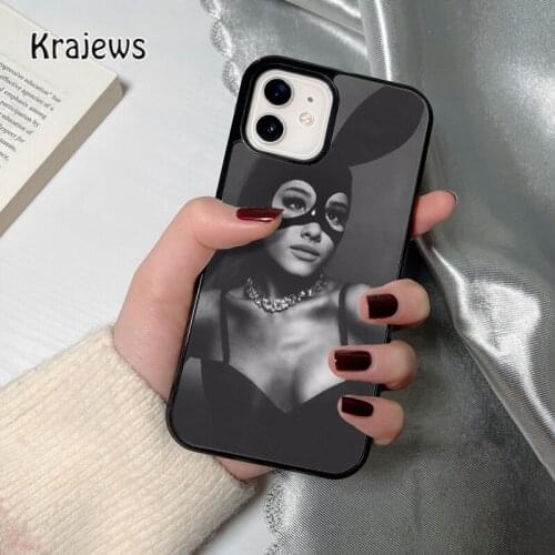 Krajews Ariana Grande Dangerous Woman coque Phone Case for iPhone 12 mini 5 6S 7 8 PLUS X XS XR 11 PRO MAX SE 2020 Cover Shell
