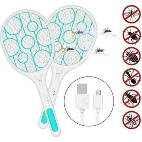 Electric manual insect killer flies racket bat portable mosquito killer pest control indoor bedroom kill flies electri