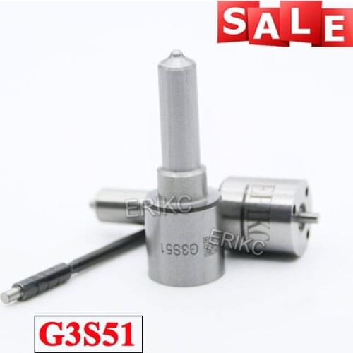 ERIKC Diesel Engine Sprayer Atomizing 293400-0510 Auto Fuel Pump Injector Nozzle G3S51 for Common Rail Injection 295050-1050