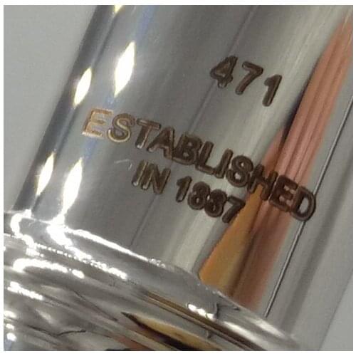 Free Shipping Flute 471 Silver Plated Professional Flute Instrument Intermediate Student Flutes C Leg 16 Holes Closed E Key