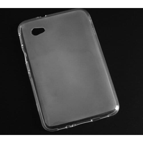 GT-P3100 P3110 P6200 P6210 Case For Samsung Galaxy Tab 2 7" P3100 Cover 360 Full Protective Soft TPU Cover Clear Back Slim Cases