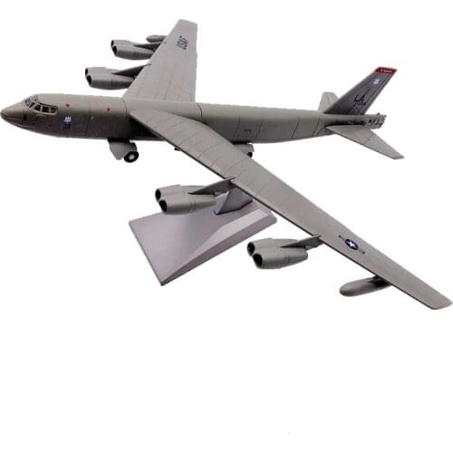 B52 Military Fighter Airplane Model 1:200 b-52 Stratofortress Long Range Strategic Bomber Model Kids Adults Collectible Toys