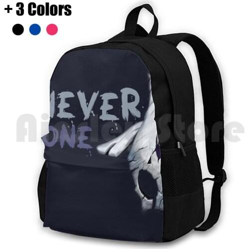 Never One Kindred ( Part ) Outdoor Hiking Backpack Waterproof Camping Travel Riven Gaming Video Games Kawaii Anime Cute Ahri
