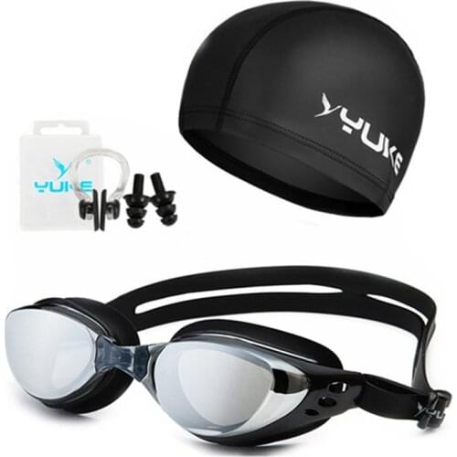 HD Anti-Fog 100% UV adjustable glasses Swimming goggles belt Professional swim goggle adult prescription glasses for men women