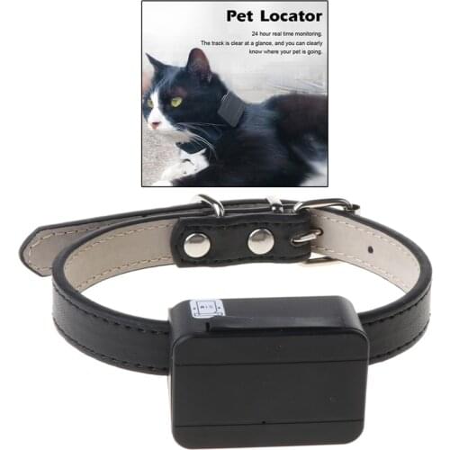 Anti-lost Pet Collar GSM GPRS GPS Tracker for Dogs Cats Cattle Sheep Tracking Locator Positioner Device Rechargeable Pet Locator