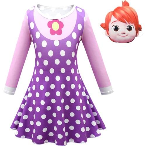 Girls Dresses Halloween Costumes For Cosplay Frocks Cartoon Toddler Autumn Infantil Kids Party Vestido Baby Christmas Clothing