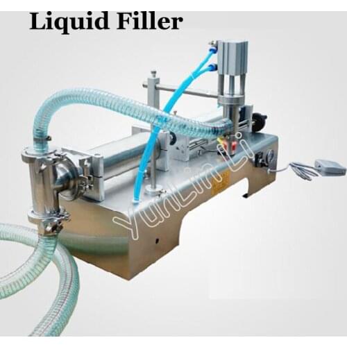 Pneumatic Liquid Filling Machine Semi-Automatic Shampoo Filler Perfume Beverage Packing Machine