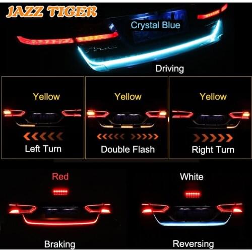 Trunk Lights Strip LED Car Dynamic Streamer Tail Lights For Audi A3 A4 A6 C5 C6 Q5 A5 Q7 TT A1 S3 S4 S5 S6 Q3 Lamp belt