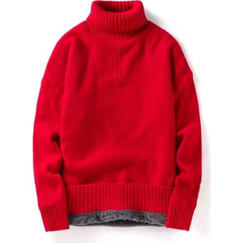 Christmas Men Sweaters Spring Winter Clothes 2020 Plus Size Asian M-2XL Japan Style Casual Standard Designer Pullovers