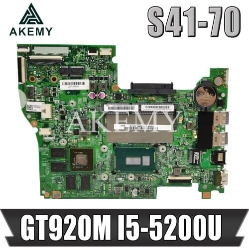SAMXINNO 14217-1M Motherboard For Lenovo S41-70 Laotop Mainboard with GT920M I5-5200U CPU