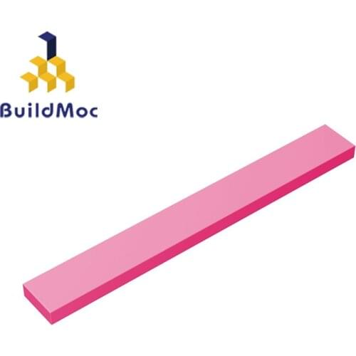 BuildMOC Assembles Particles 4162 1x8For Building Blocks Parts DIY electric Educational Bricks Bulk Model gift Toys