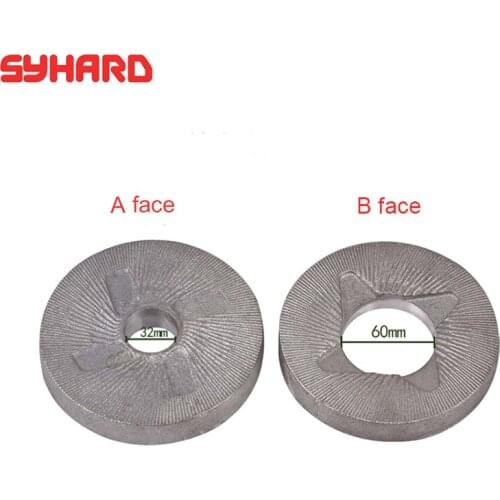 Outer Diameter140/150mm Grinding Disc The Part Of Flour Mill Abrasive disc For Flour Wheat Grinding A+B Face 2pcs/lot