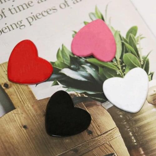 10Pcs 25mm Love Zinc Alloy Oil Metal Shank Big Buttons Garment Coat Sewing Accessories Buttons For Clothes Crafts X57