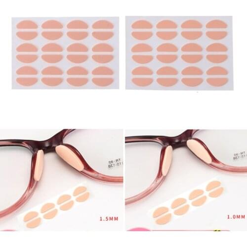 12 Pair Soft Foam Nose Pad Anti-Slip Anti Makeup Eyeglass Sunglasses Nose Pads