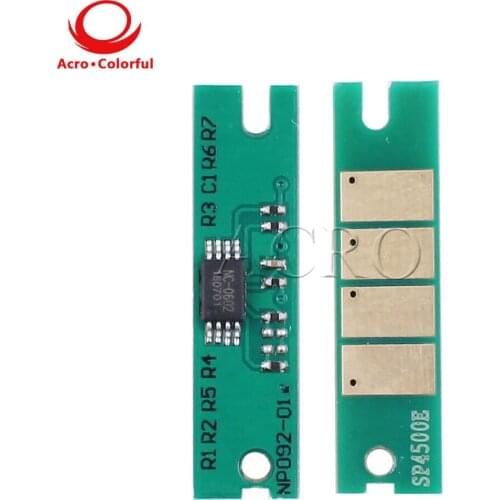 12K 407318 toner chip for Ricoh Aficio SP 4510DN SP4510SF EX JP reset chip refill laser printer cartridge