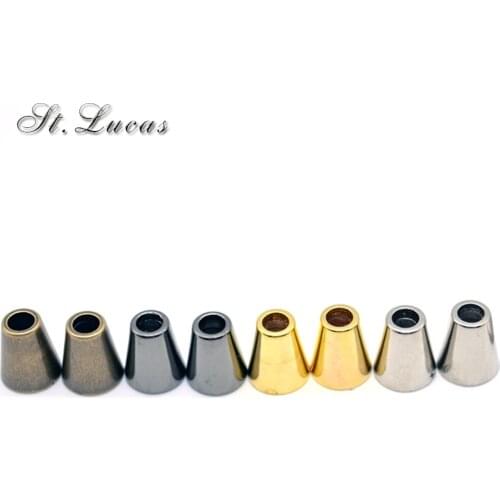 30pcs/lot silver gold bronze black cord end plastic stopper Toggle Clip for Paracord Bag Sports Wear Shoes garment accseeories