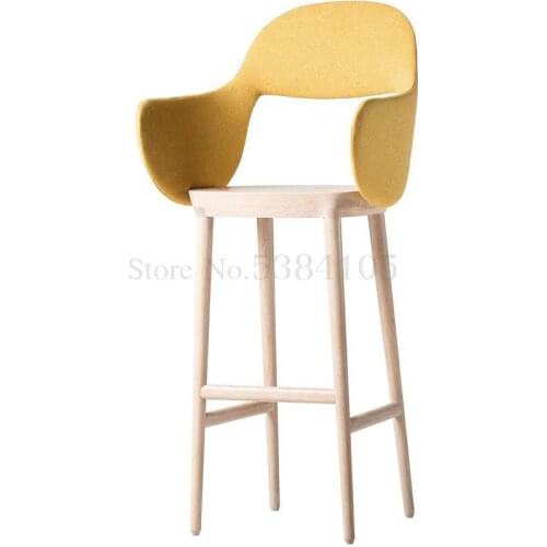 Bar Chair Home Bar Chair Cafe Bar Back Chair Nordic Design Furniture