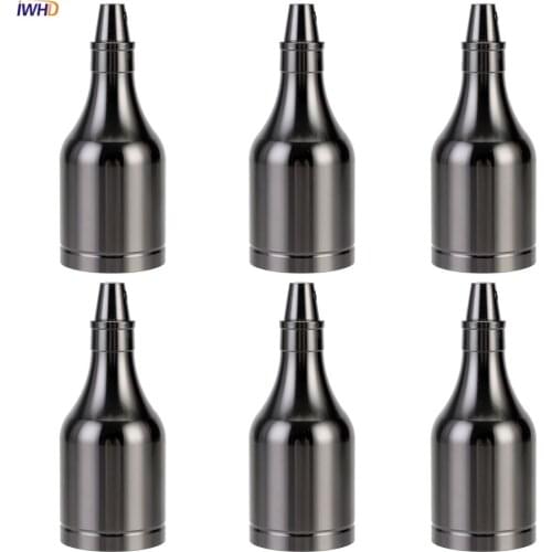 IWHD DIY Douille E27 Lamp Bulb Holder Base Fitting 110V-220V Portalamparas Vintage Retro Soquete E27 Socket Light Holder UL CE
