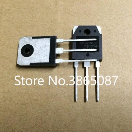 IXTQ75N10P IXTQ75N10 TO-3P TO-247 N-CHANNEL SI POWER MOSFET TRANSISTOR MOS FET TUBE 20PCS/LOT ORIGINAL NEW