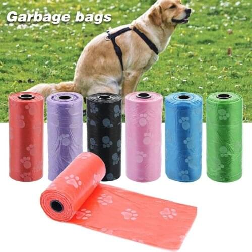 Pet Dog Poop Bags holder dispenser Degradation Disposable Garbage Bag Outdoor Clean Garbage Bag Outdoor Clean Pets Supplies