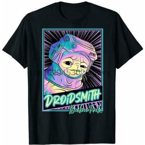 The Rise Of Skywalker Babu Frik Neon Poster T-Shirt For Fans Unisex