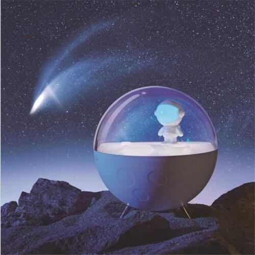 Guardian Night Light Cartoon Astronaut LED Touch Switch Colorful Night Light USB Charging Modern Atmosphere Light Bedside Music