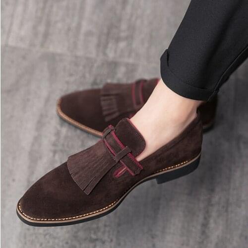 New 2020 mens loafers flat casual shoes mens breathable lightweight soft leather party shoes mens large size 48