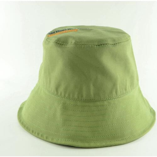 Solid Color Bucket Hat Summer Travel Bucket Sun hat for Men Women Summer Beach Cap Bucket Hat Reversible